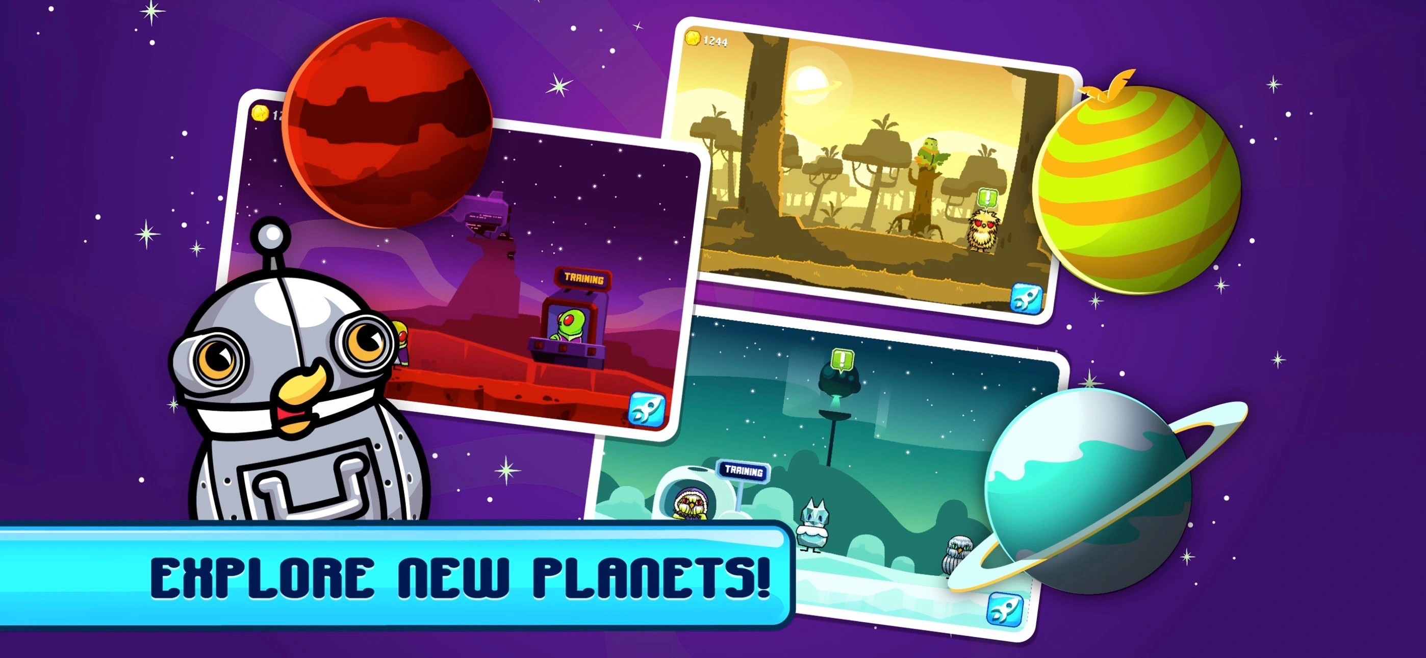 Explore in Duck Life 6: Space
