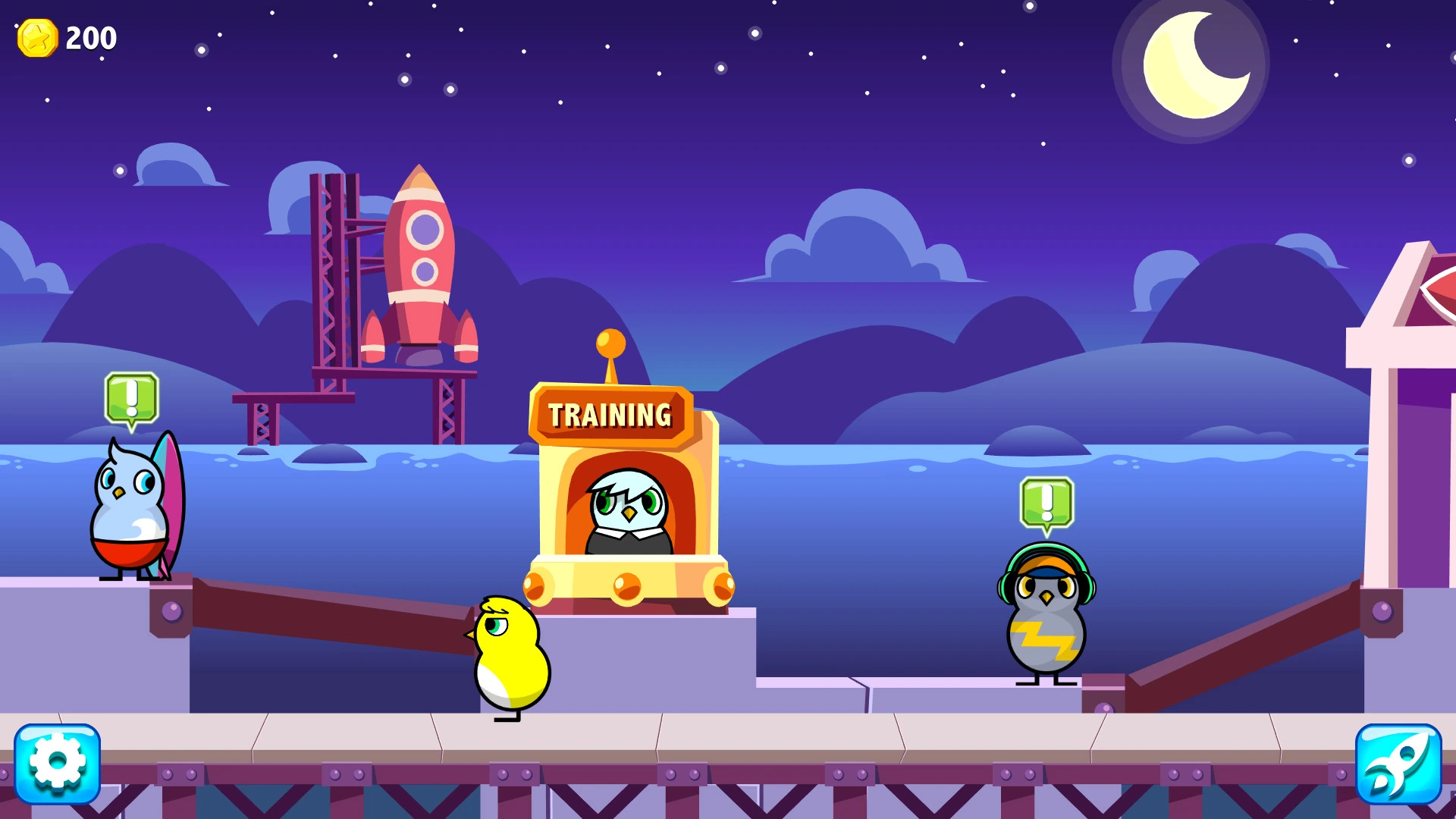 Duck Life 6: Space game world