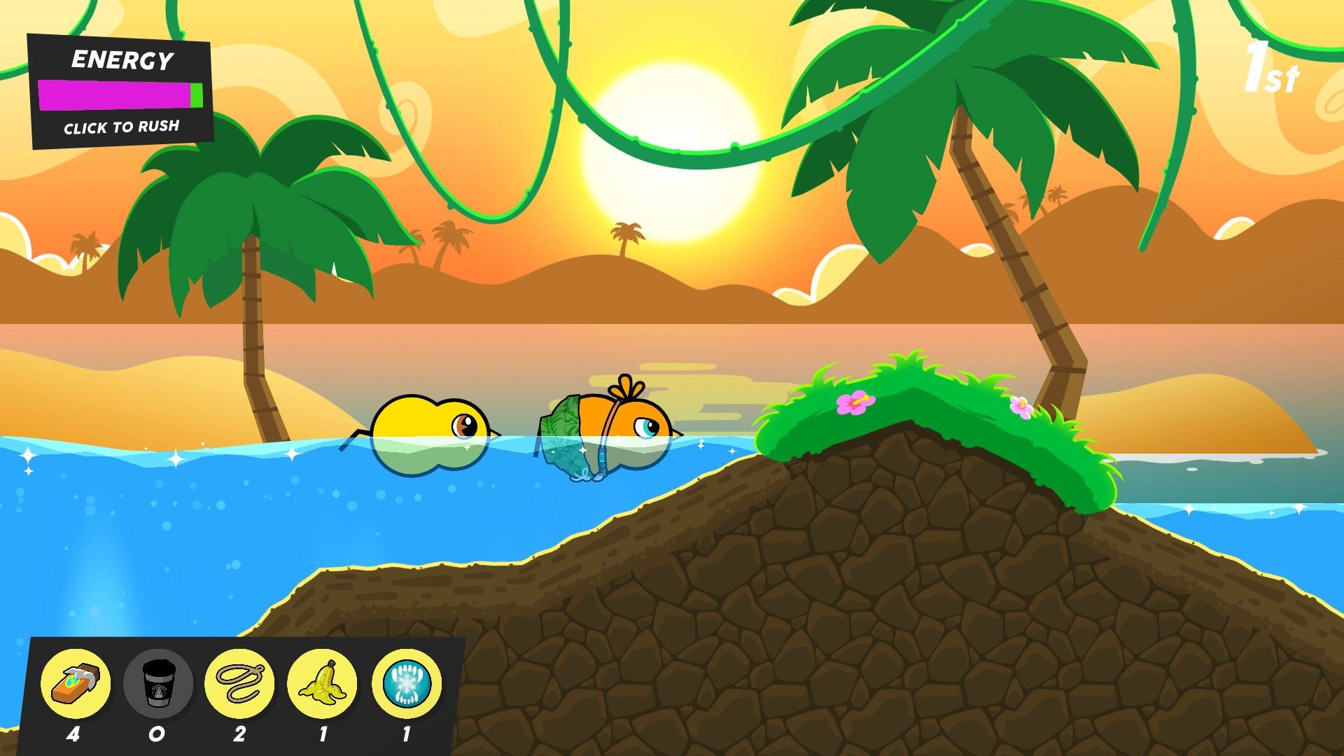 Race in Duck Life Adventure