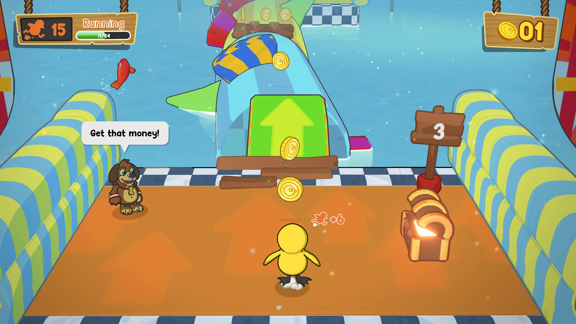 Train in Duck Life 9: The Flock